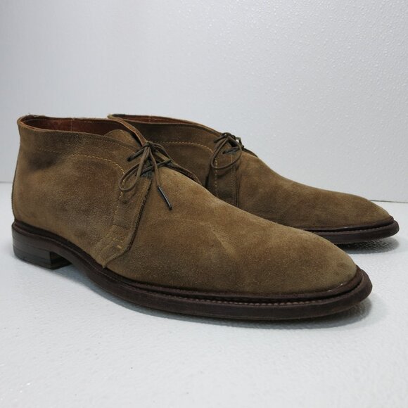 Alden Suede Leather Chukka Boots Shoes Mens Dress Footwear Shoes Botas 10 B/D